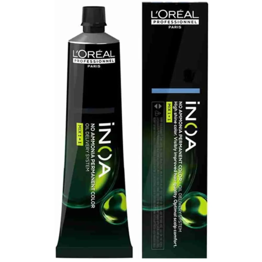 Loreal Crema Colorante INOA Sin Amoniaco 60ml - 4 Castaño - Imagen 1